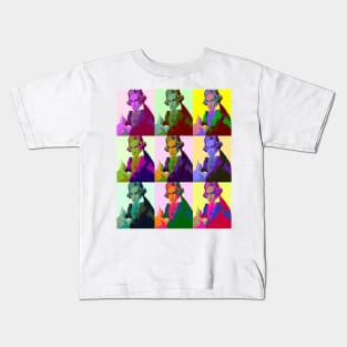 Ludwig Van Beethoven Pop Art Kids T-Shirt